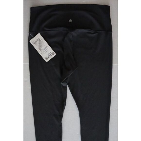 Lululemon Align LW5EU7S Women Sz 12 Graphite Gray Ribbed Hi-Rise 28" Pants - Picture 8 of 10